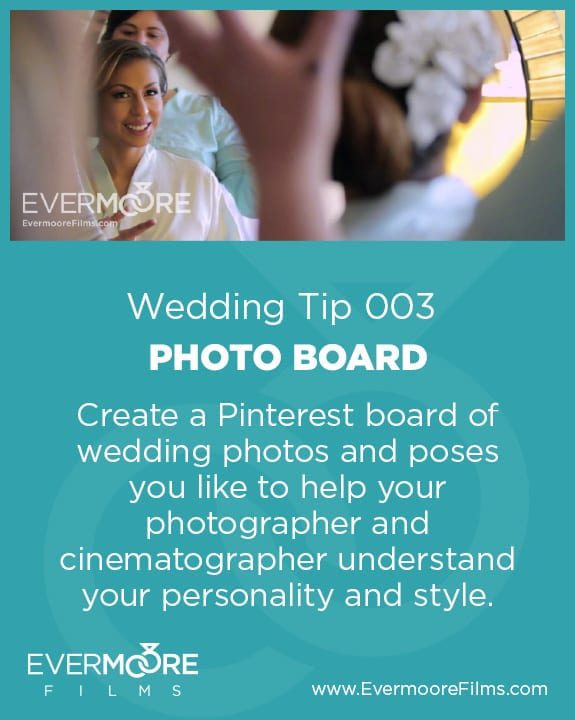 Photo Board | Wedding Tip 003 | Evermoore Films