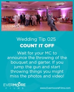 Count it Off | Wedding Tip 025 | Evermoore Films