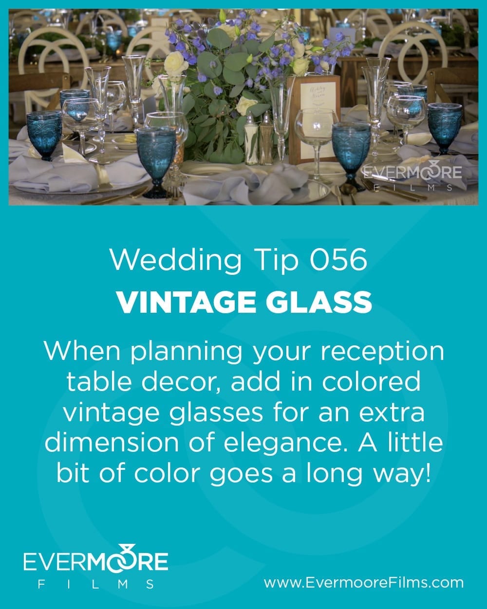 Vintage Glass | Wedding Tip 056 | Evermoore Films