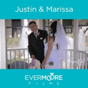 Aren't these two adorable? A groom and bride laughing together on their wedding day! What could be sweeter to film! | www.EvermooreFilms.com