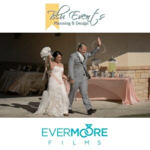 Tasha had never even attended a wedding before her own and she was smart to choose Blu Events Planning & Design to coordinate her wedding to ease the stress! | www.EvermooreFilms.com