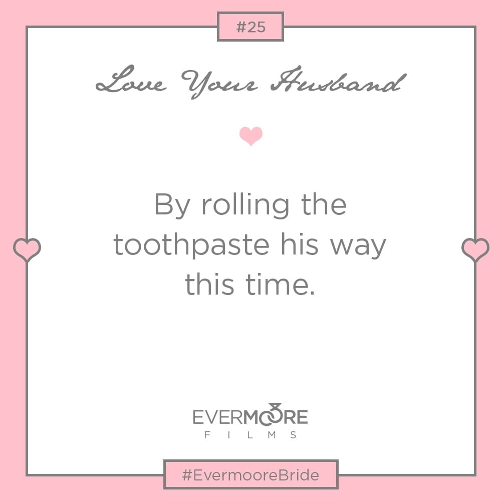 Toothpaste love | www.EvermooreFilms.com