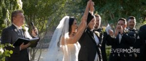 A happy bride and groom, married at last! | www.EvermooreFilms.com